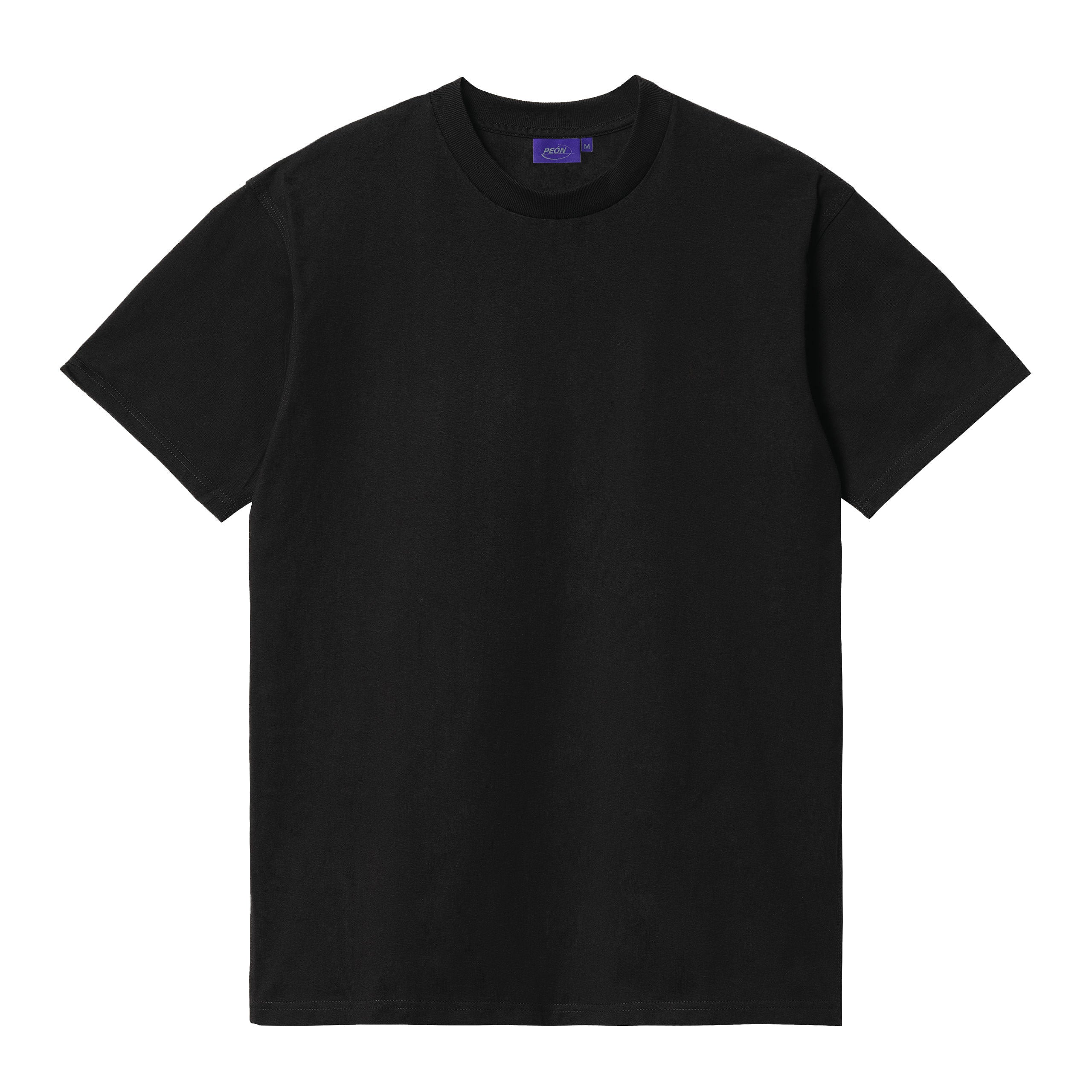 BLANK TEE BLACK