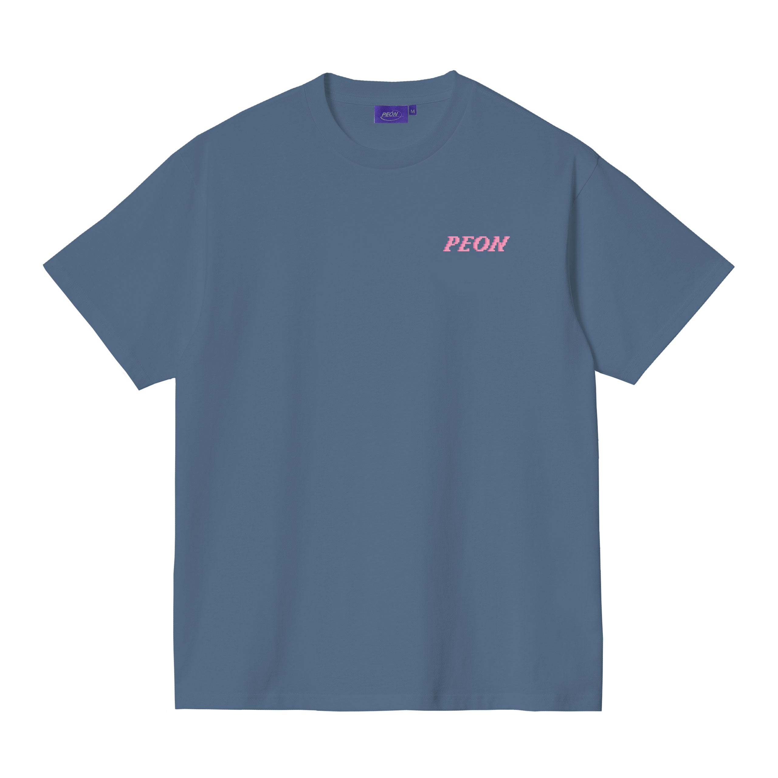 PIXEL TEE BLUE / PINK