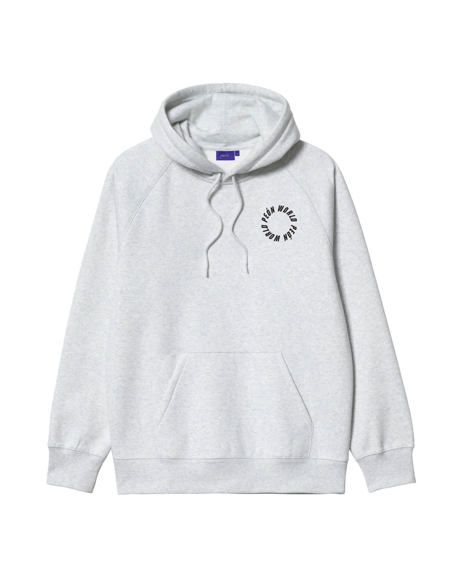 WORLD HOODIE GREY / BLACK