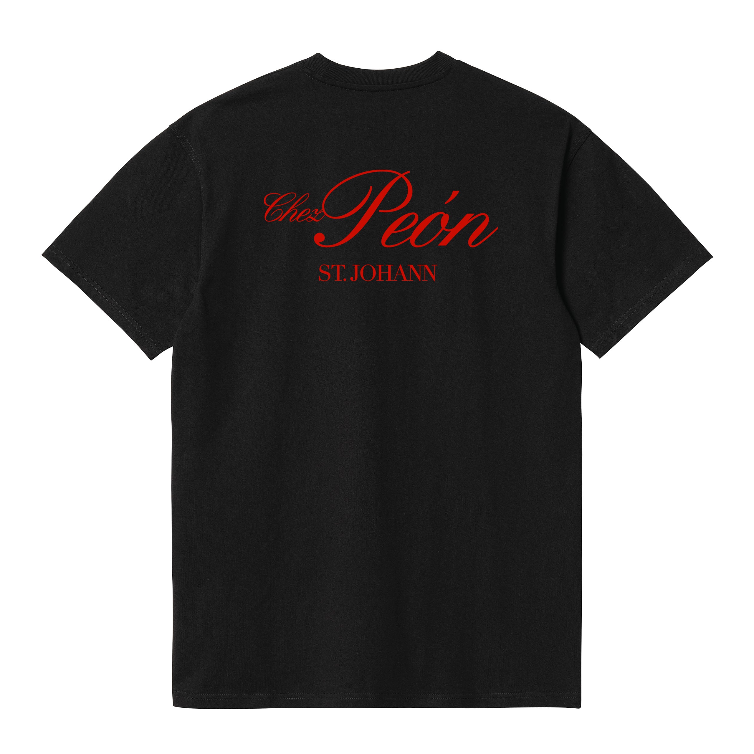 CHEZ PEON TEE BLACK