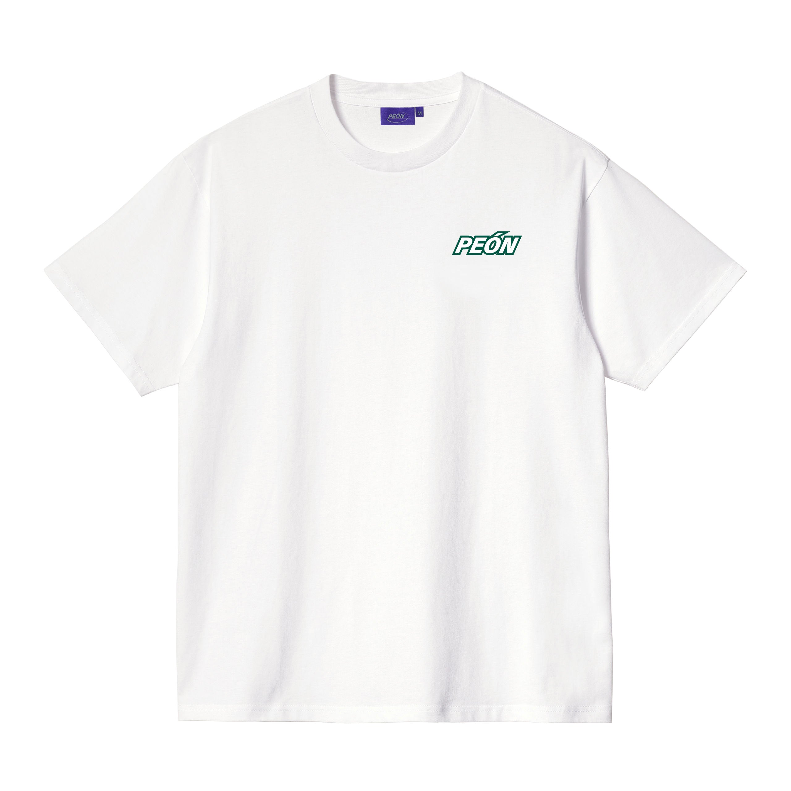 LOGO TEE WHITE / GREEN