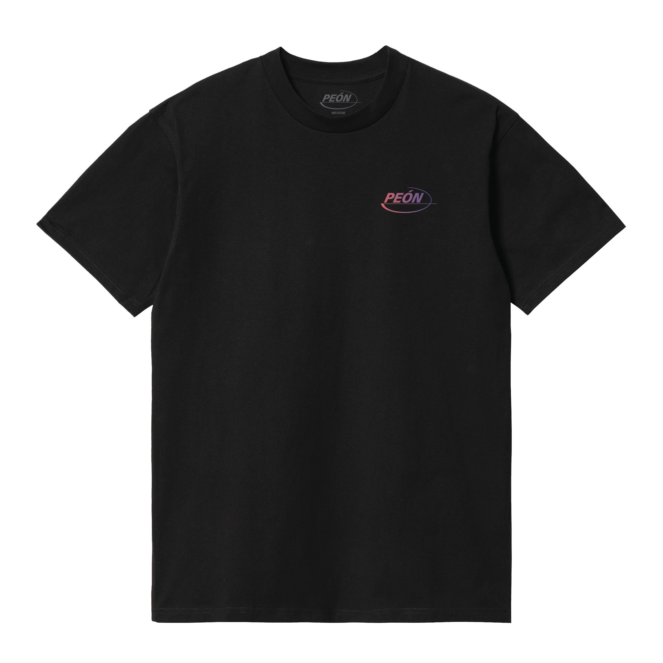 NEW SIGNATURE TEE  <BR> LIMITED EDITION BLACK / OMBRÉ