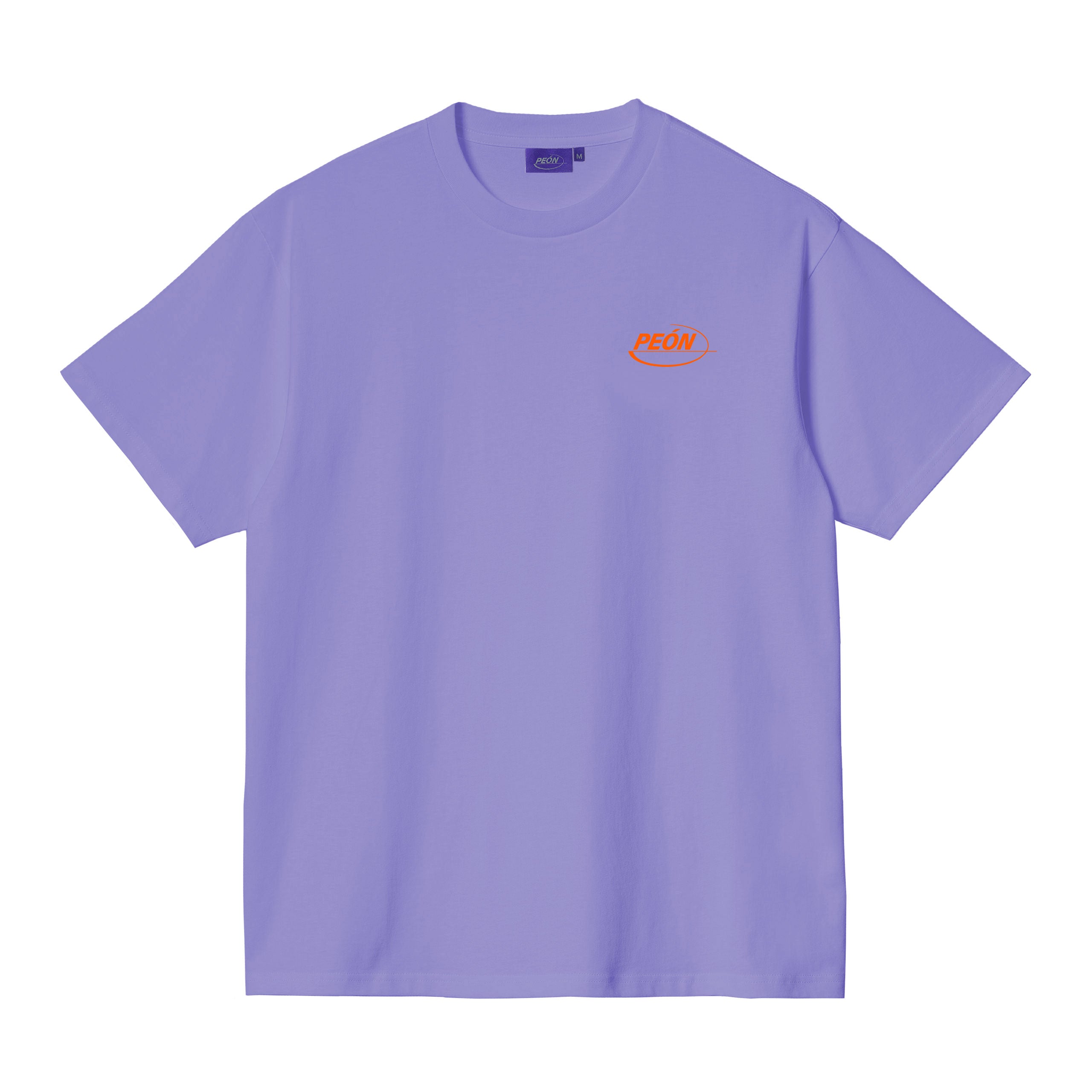 SIGNATURE TEE PURPLE / ORANGE