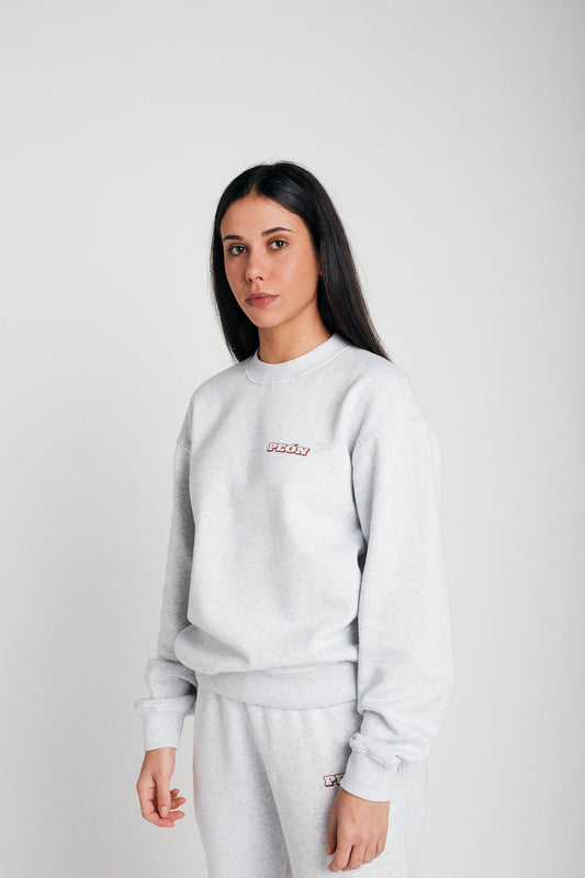 SWEATSHIRT HEATHER GREY