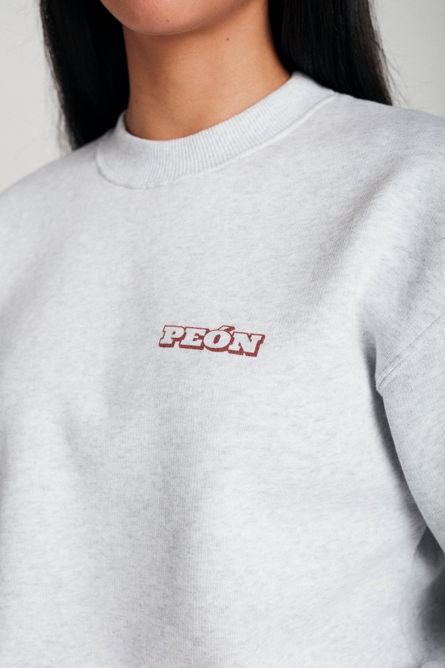 SWEATSHIRT HEATHER GREY