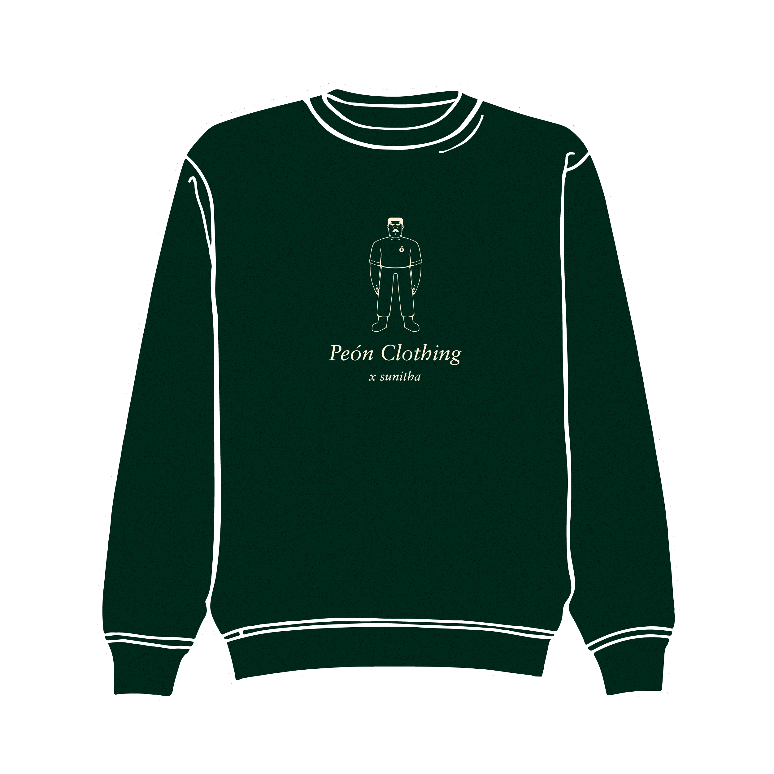 SWEATSHIRT GREEN SUNITHA